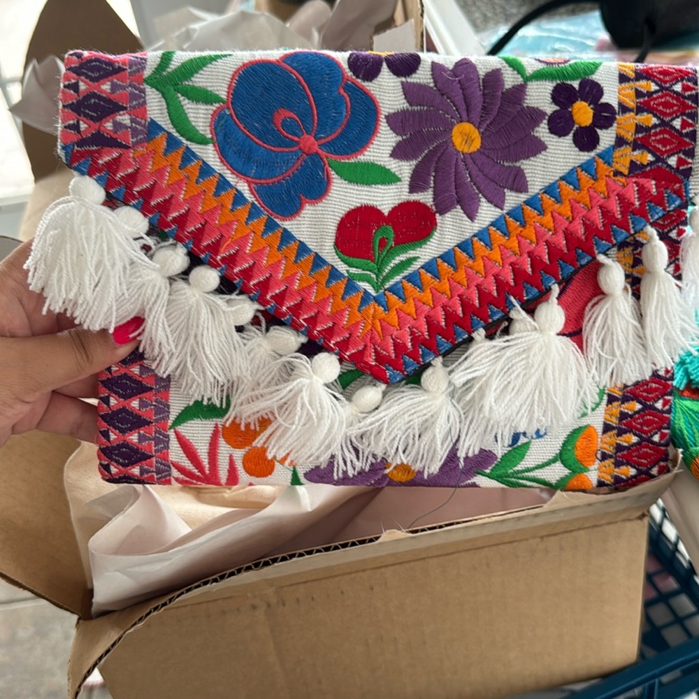Handmade clutch